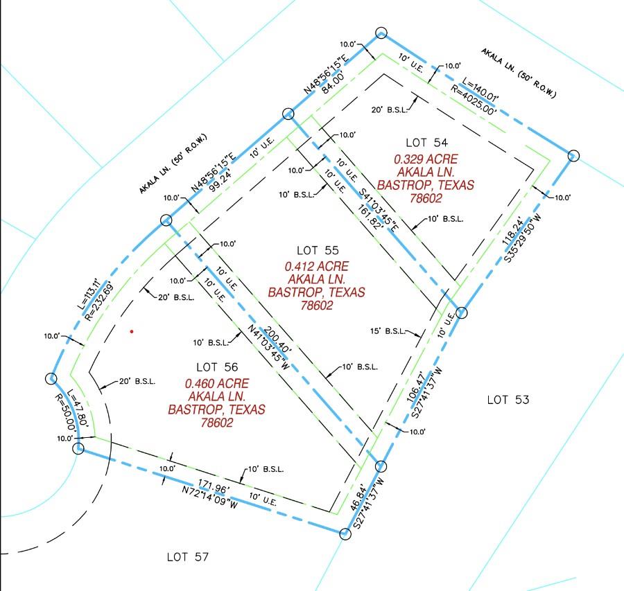 Lot 55 Akala Lane Bastrop TX 78602