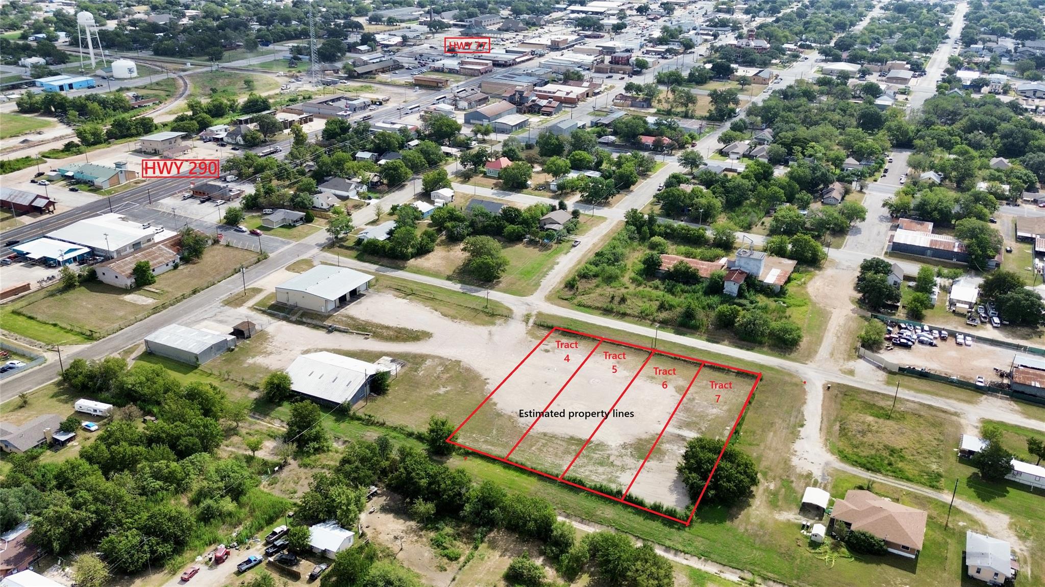 Tbd Titus Tracts 4-7 S Titus Street Giddings TX 78942