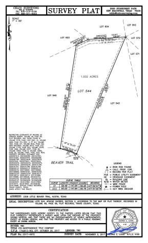 2312 Little Beaver Trail Austin TX 78734
