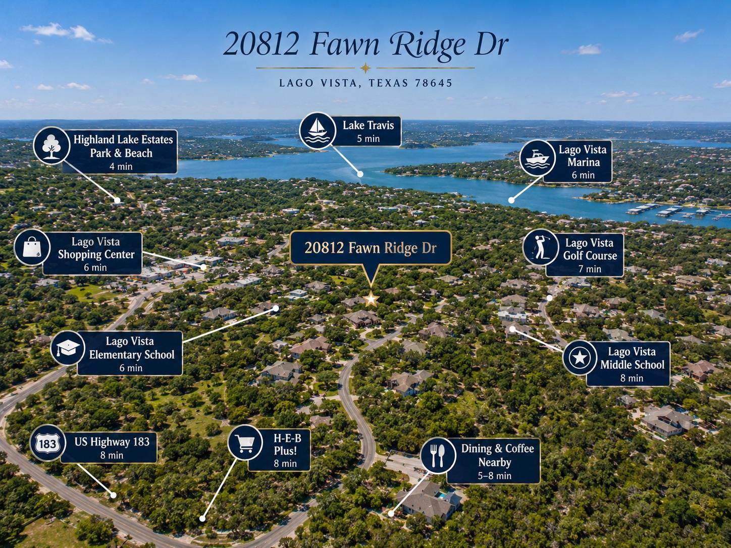 20812 Fawn Ridge Drive Lago Vista TX 78645