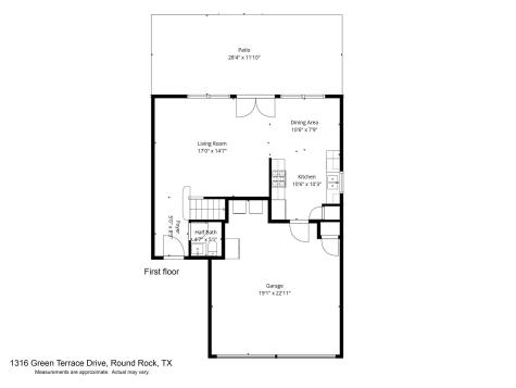 1316 Green Terrace Drive Round Rock TX 78664