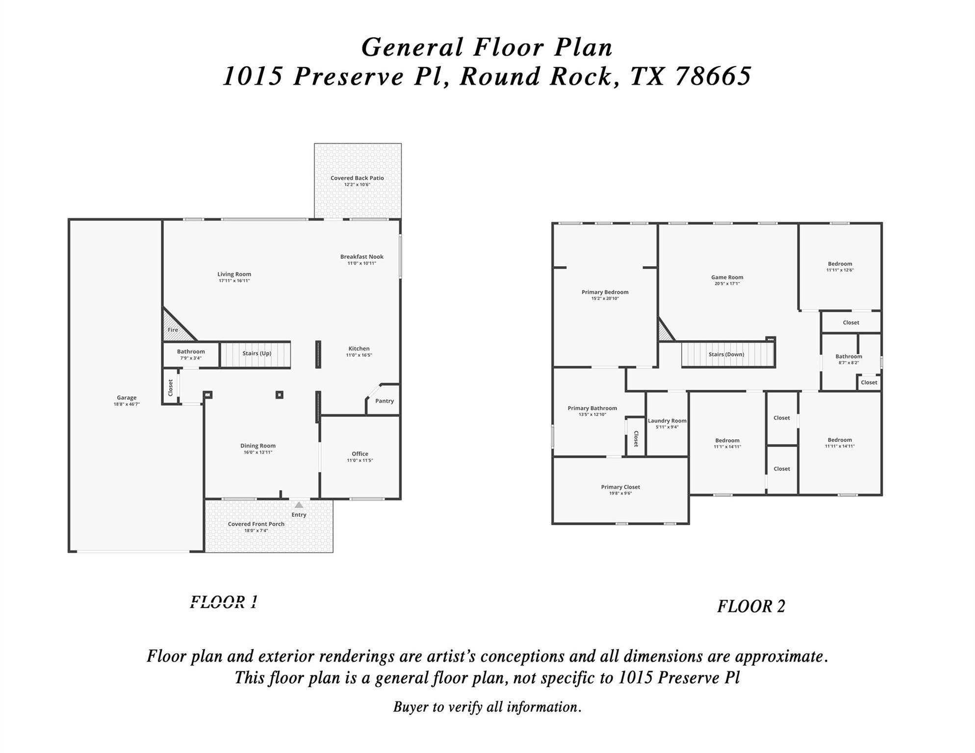 1015 Preserve Place Round Rock TX 78665