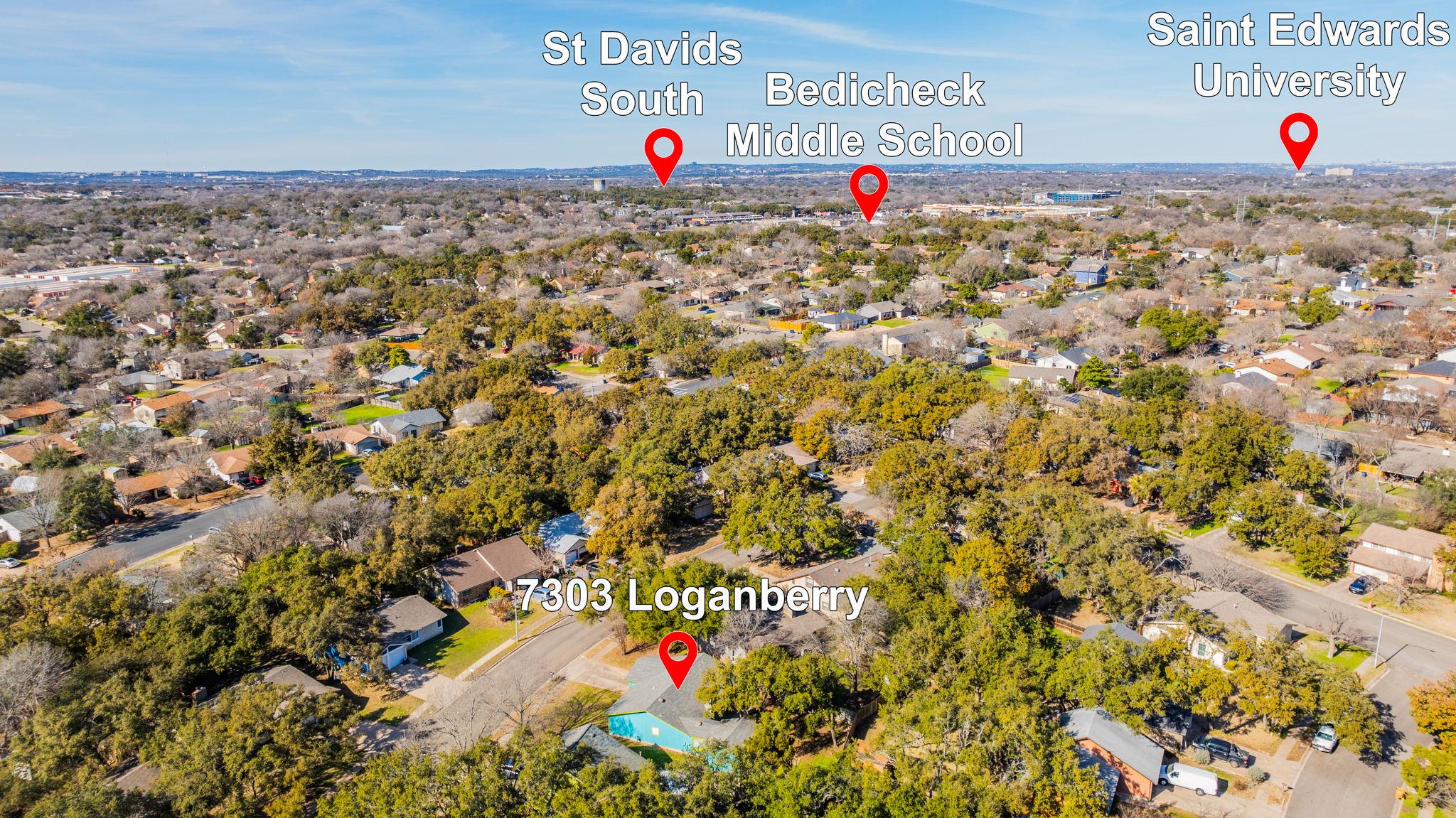 7303 Loganberry Drive Austin TX 78745