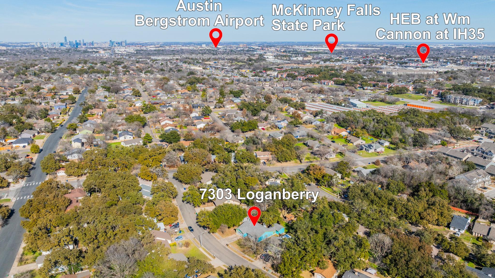 7303 Loganberry Drive Austin TX 78745