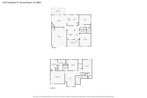 3213 Foothills Trail Round Rock TX 78681