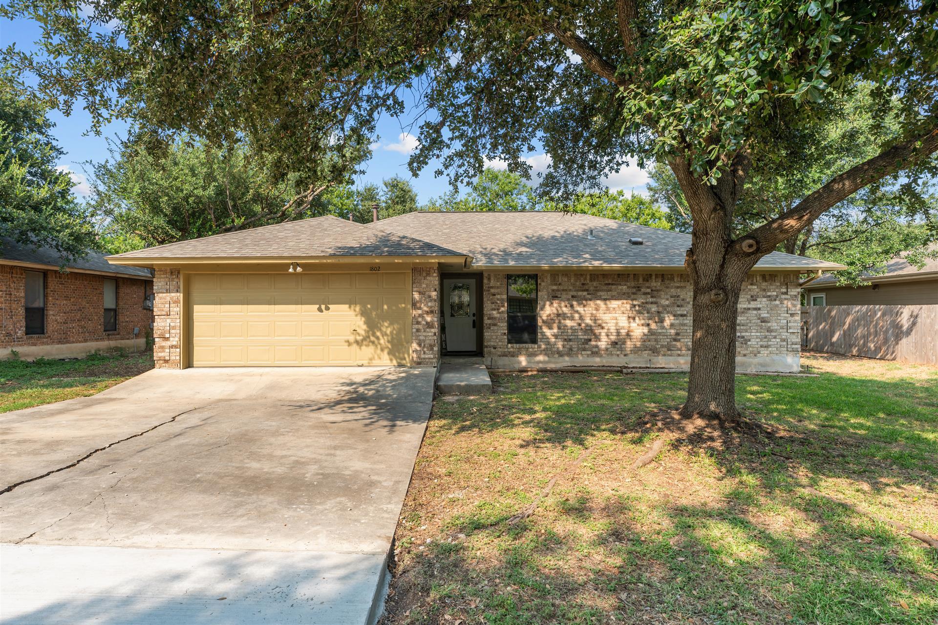 1802 Dixie Lane Round Rock TX 78664