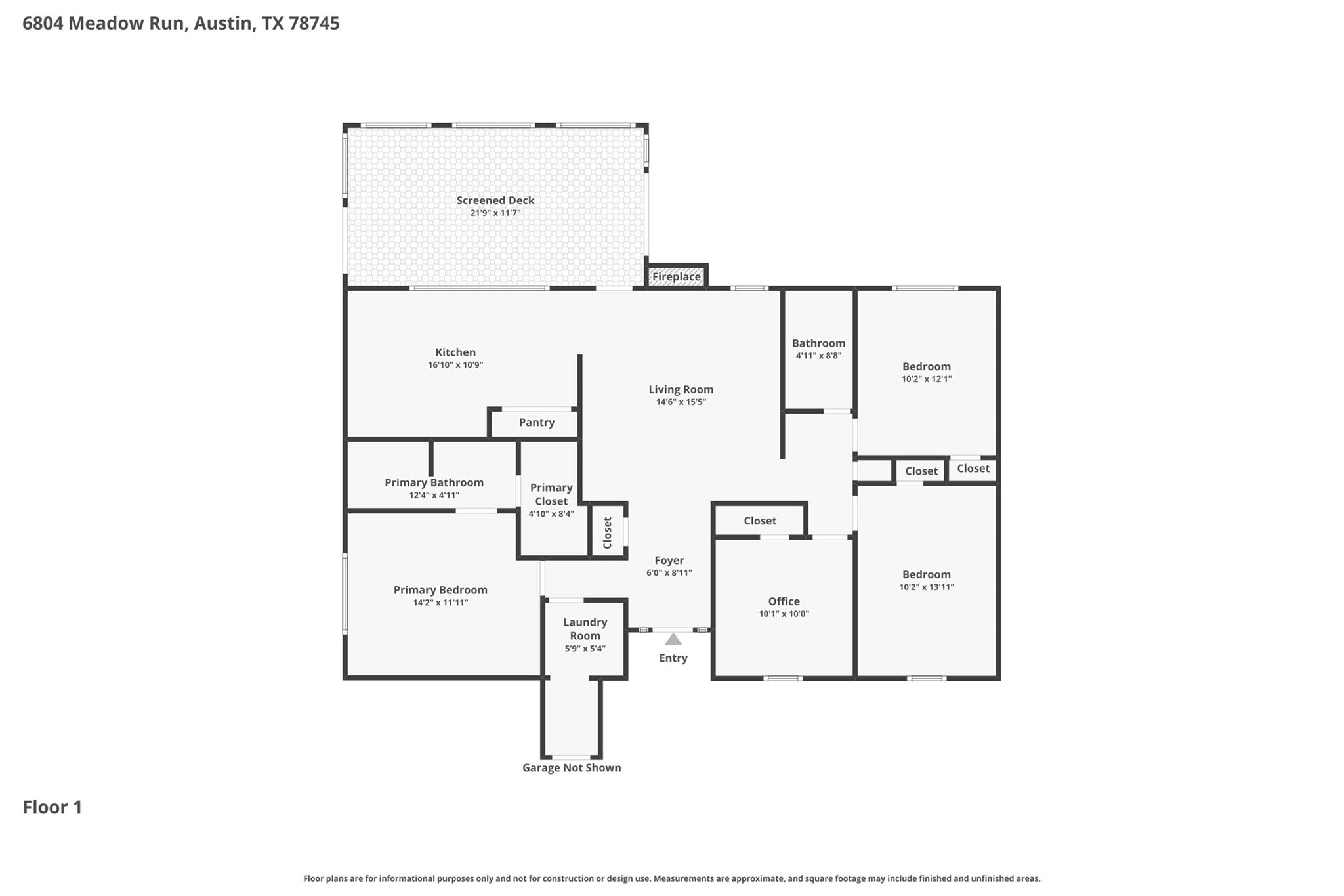 6804 Meadow Run Austin TX 78745