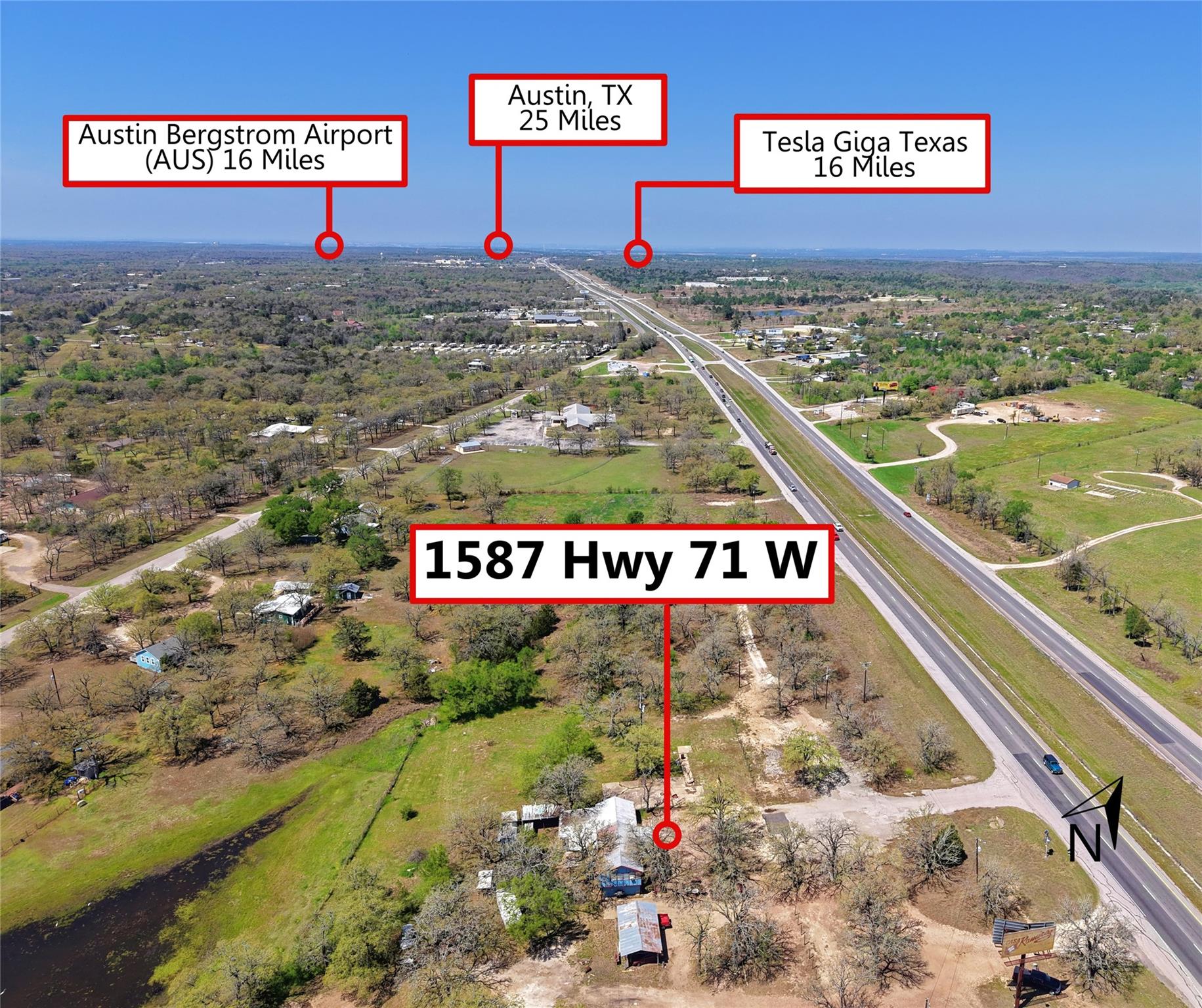 1587 State Highway 71 W Cedar Creek TX 78612