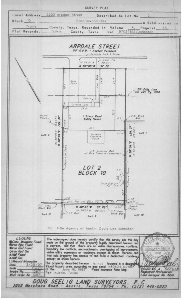 2203 Arpdale Street Austin TX 78704