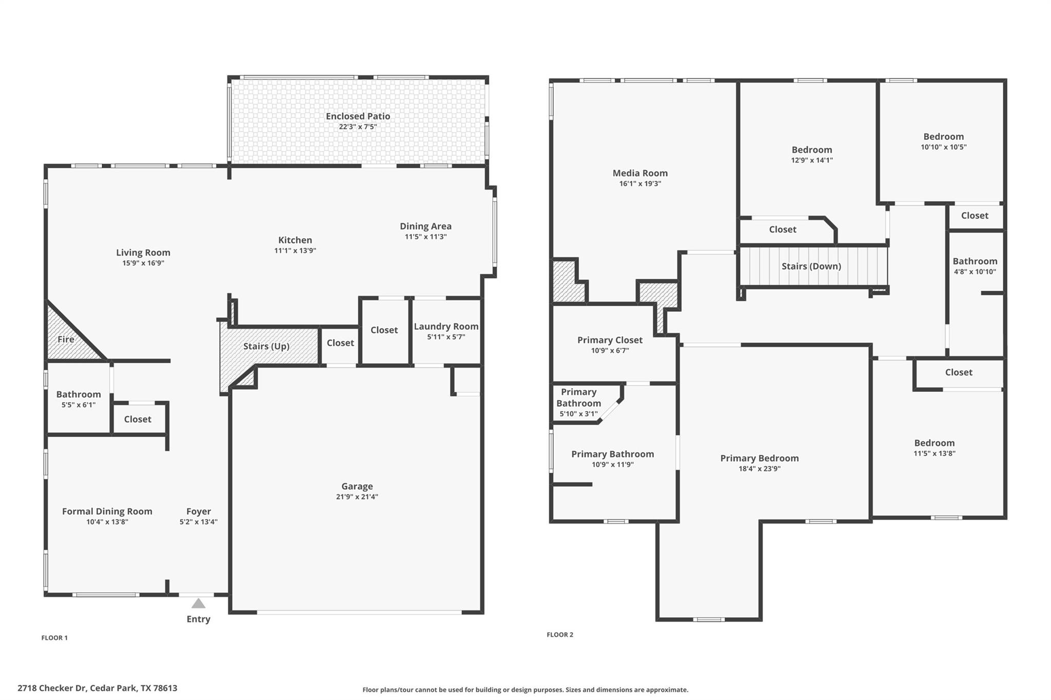 2718 Checker Drive Cedar Park TX 78613