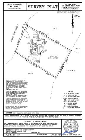 6201 Valleyview Street Lago Vista TX 78645