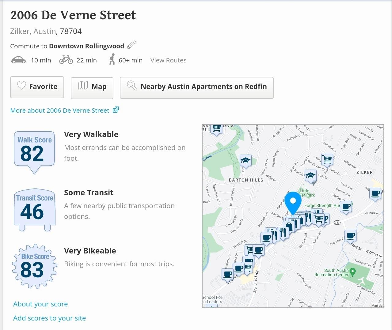 2006 De Verne Street Austin TX 78704
