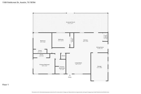1109 Fieldcrest Drive Austin TX 78704