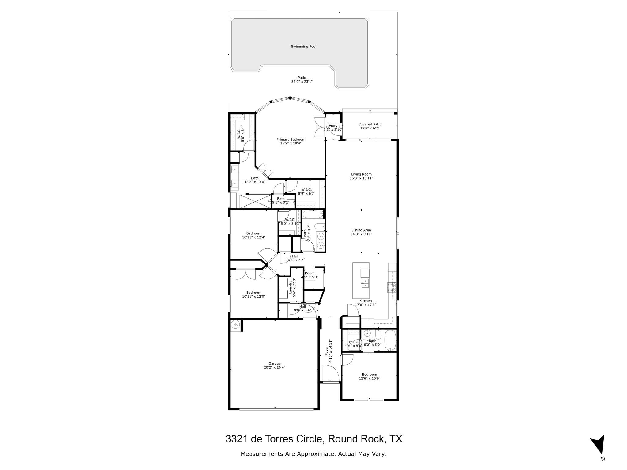 3321 De Torres Circle Round Rock TX 78665