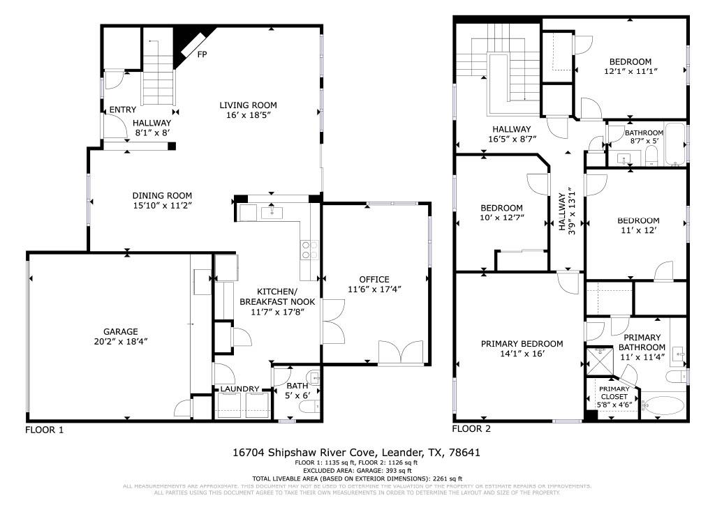 16704 Shipshaw River Cove Leander TX 78641