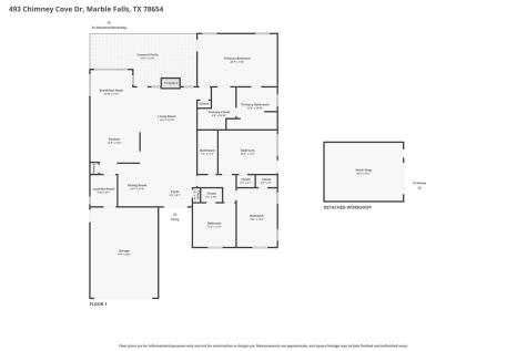 493 Chimney Cove Drive Marble Falls TX 78654