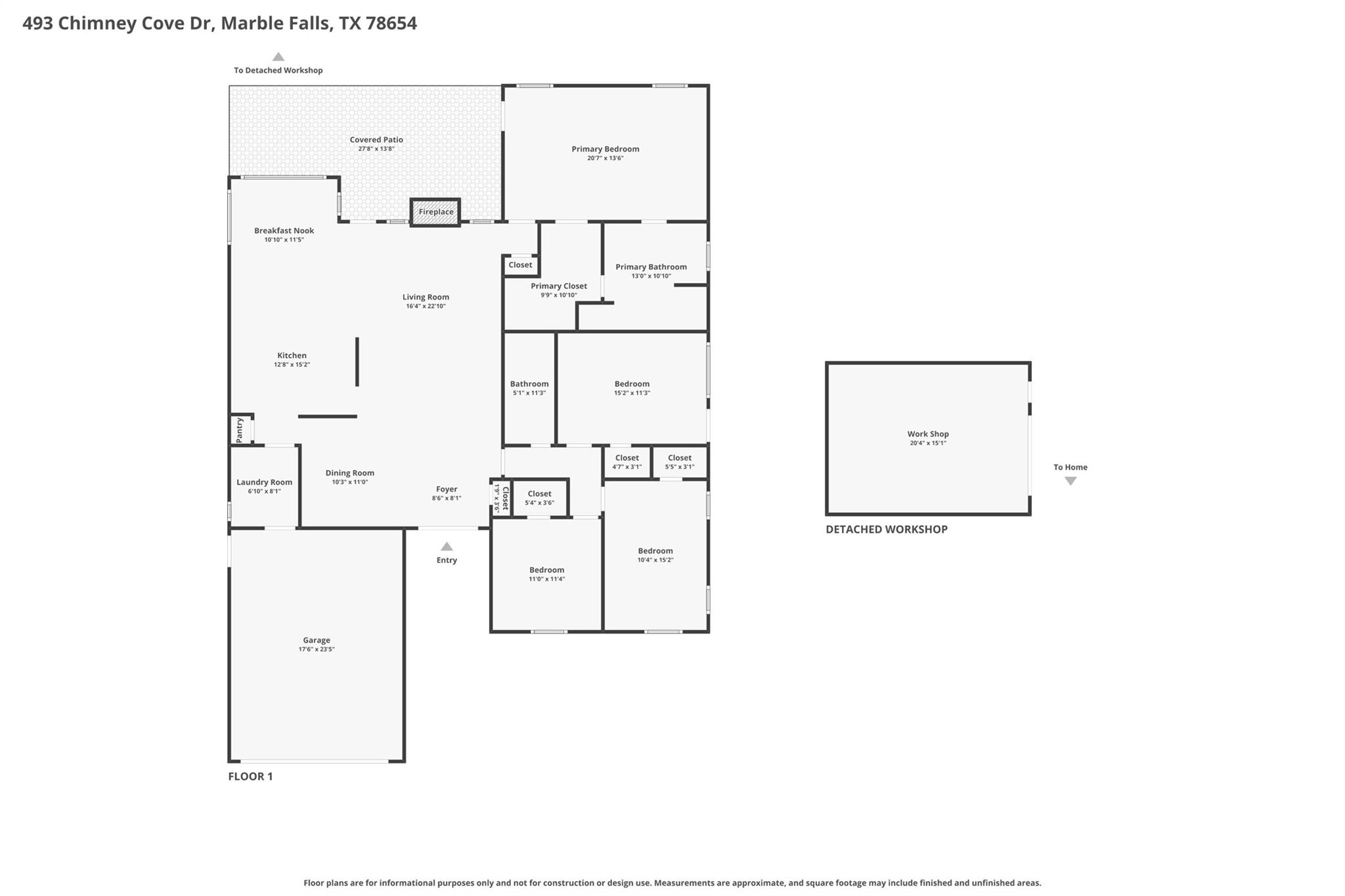 493 Chimney Cove Drive Marble Falls TX 78654