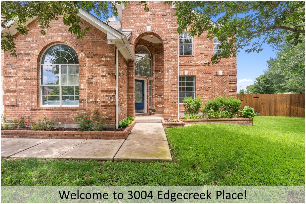 3004 Edgecreek Place Round Rock TX 78681