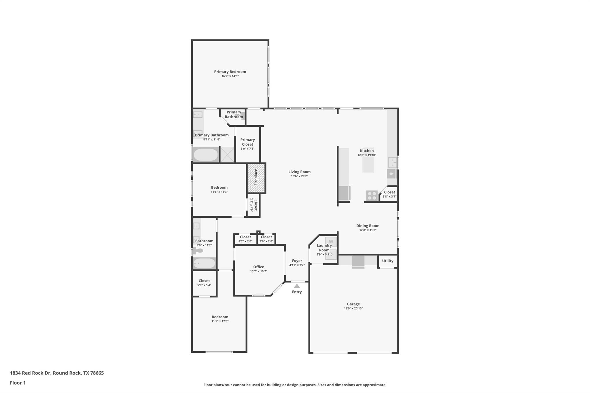 1834 Red Rock Drive Round Rock TX 78665
