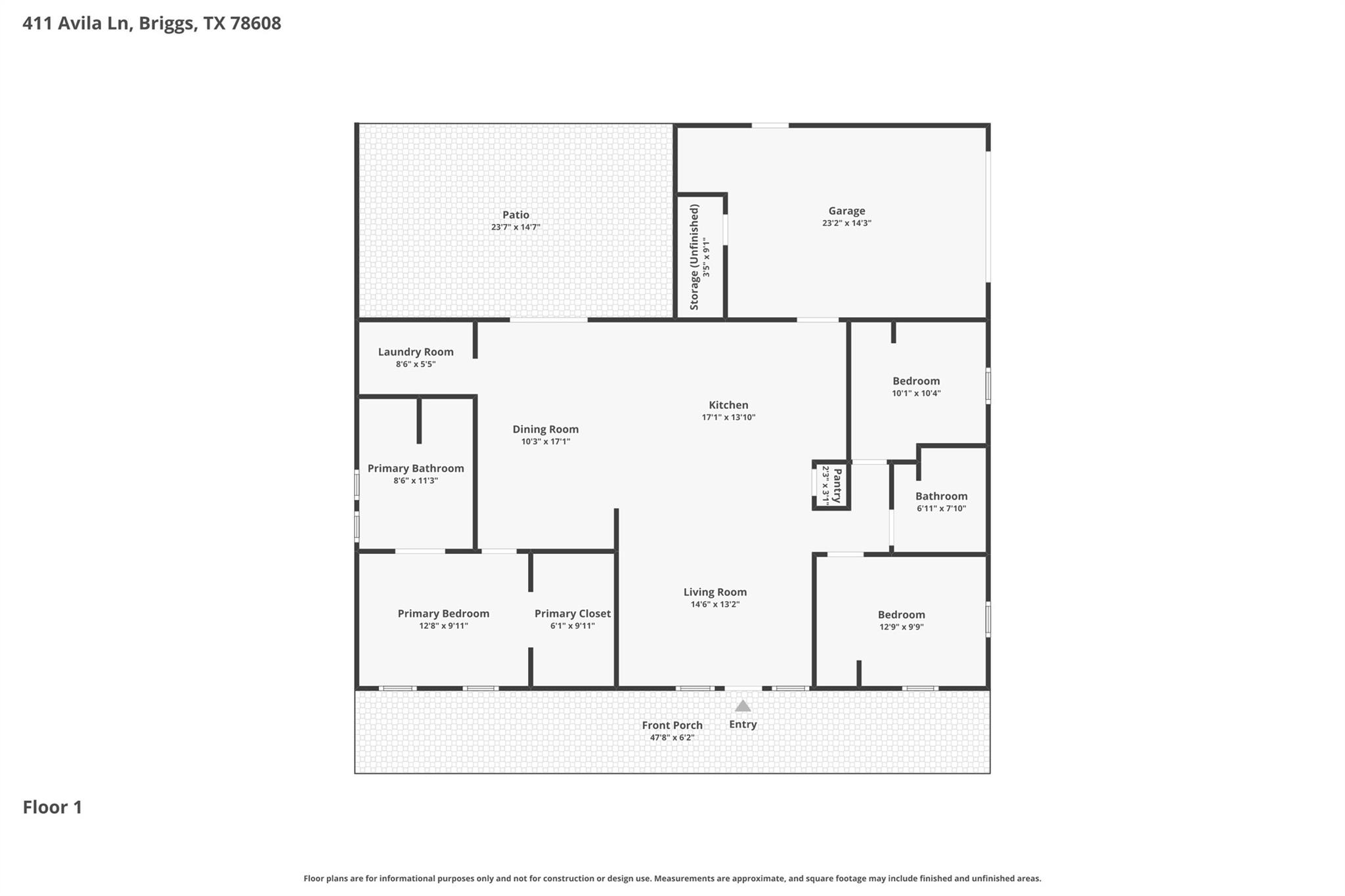 411 Avila Lane Briggs TX 78608