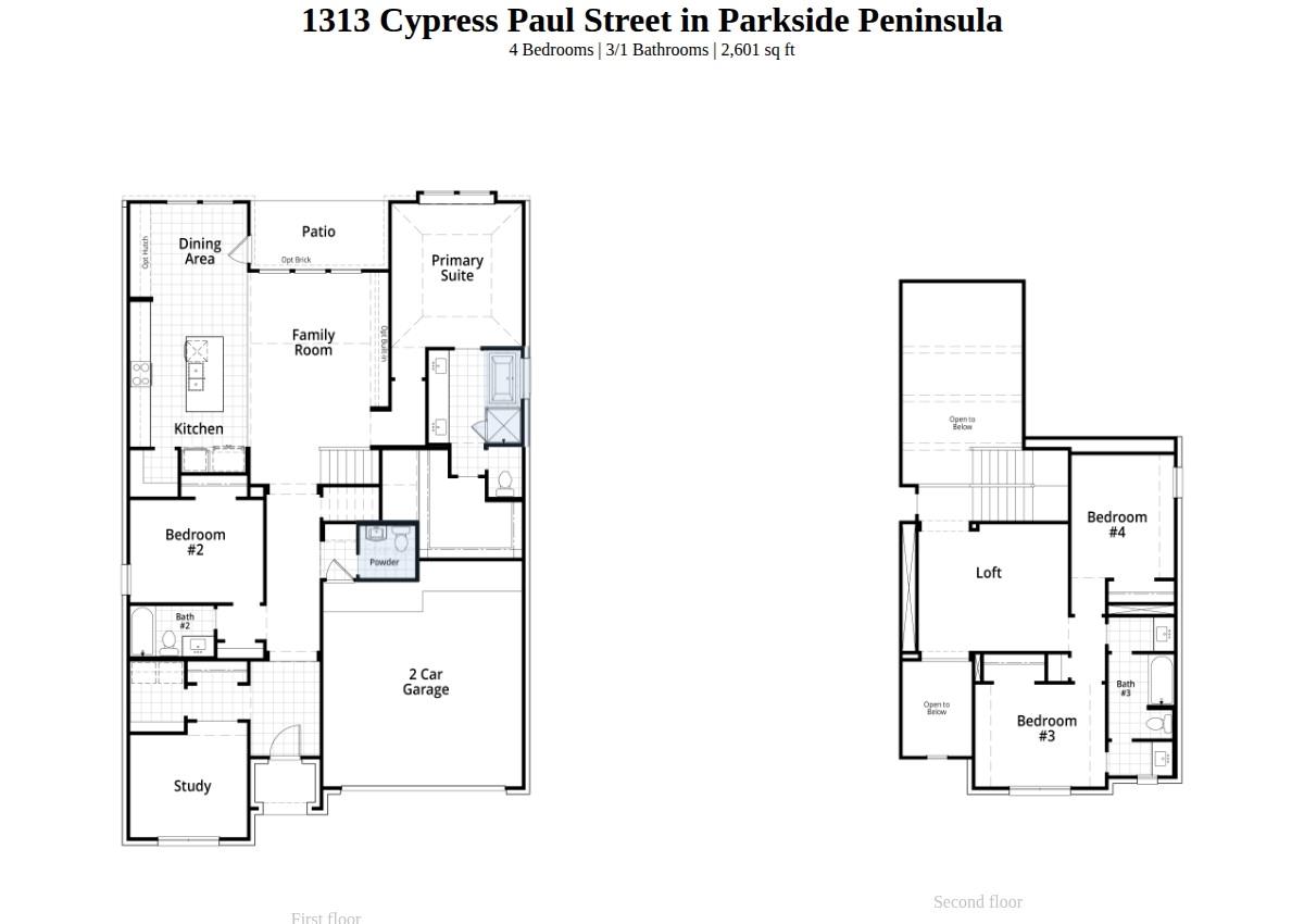 1313 Cypress Paul Street Georgetown TX 78628