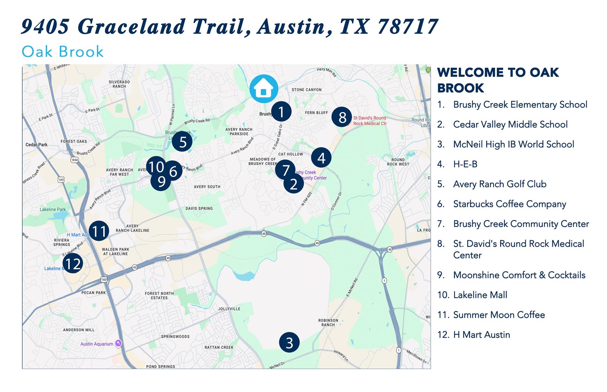 9405 Graceland Trail Austin TX 78717