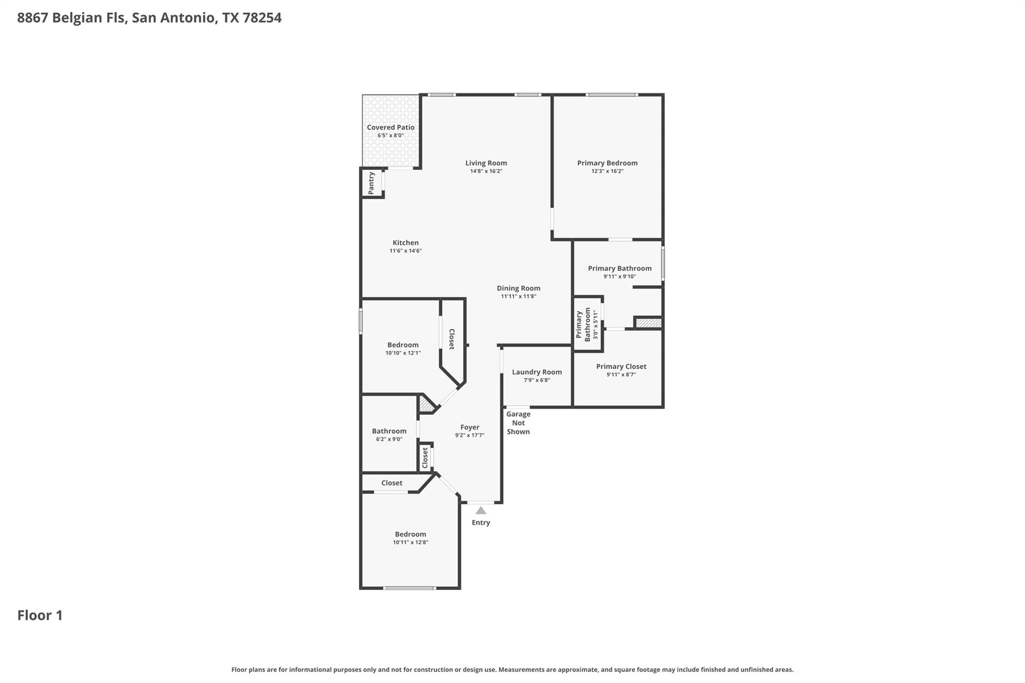 8867 Belgian Falls San Antonio TX 78254