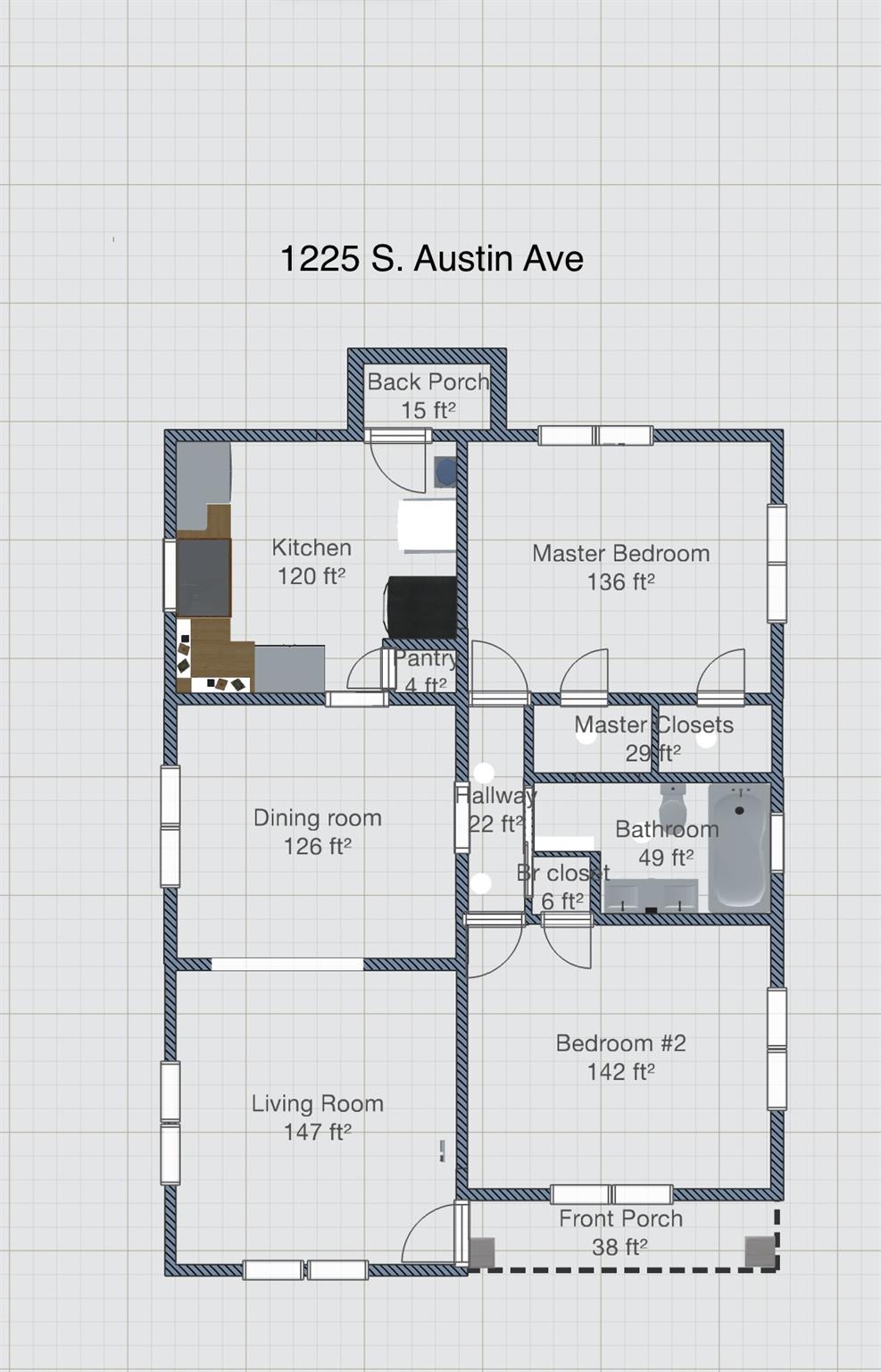 1223, 1223 1/2 & 1225 S Austin Avenue S Georgetown TX 78626
