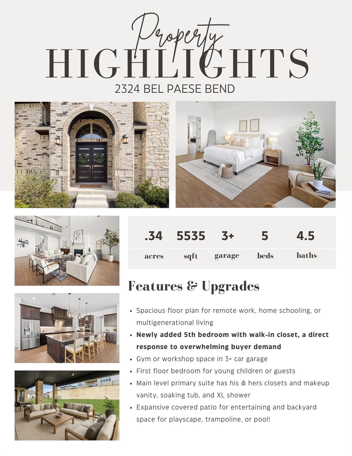 2324 Bel Paese Bend Leander TX 78641