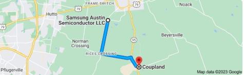 3001 Dolphin Drive Coupland TX 78615