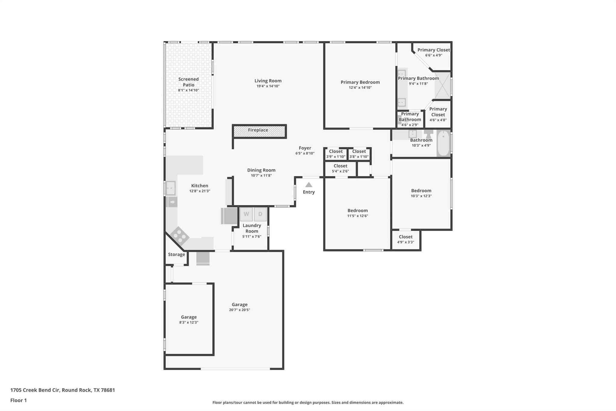1705 Creek Bend Circle Round Rock TX 78681