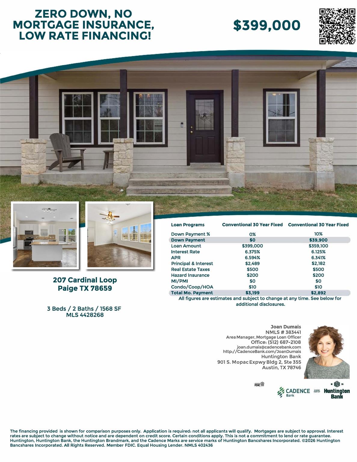 207 Cardinal Loop Paige TX 78659