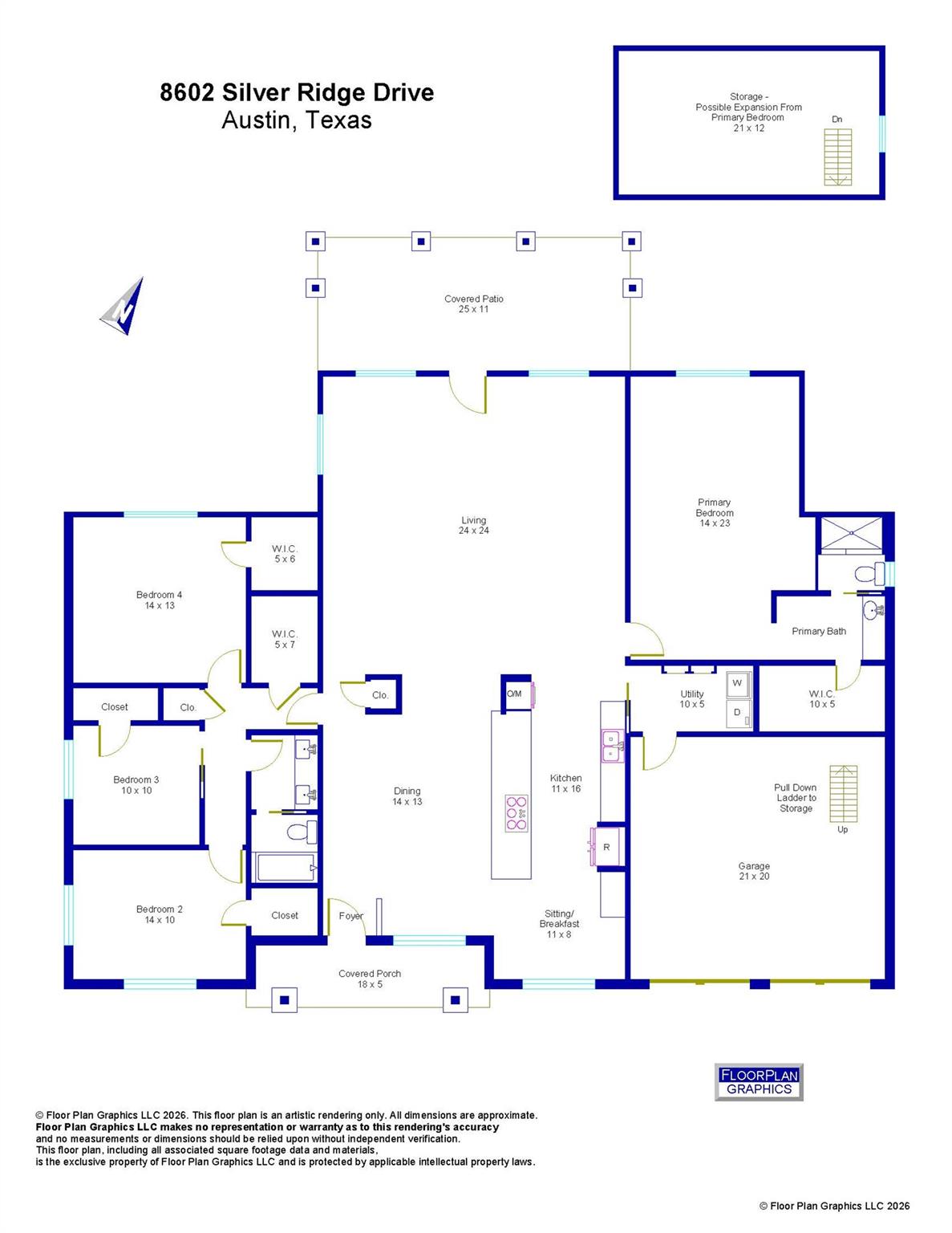 8602 Silver Ridge Drive Austin TX 78759