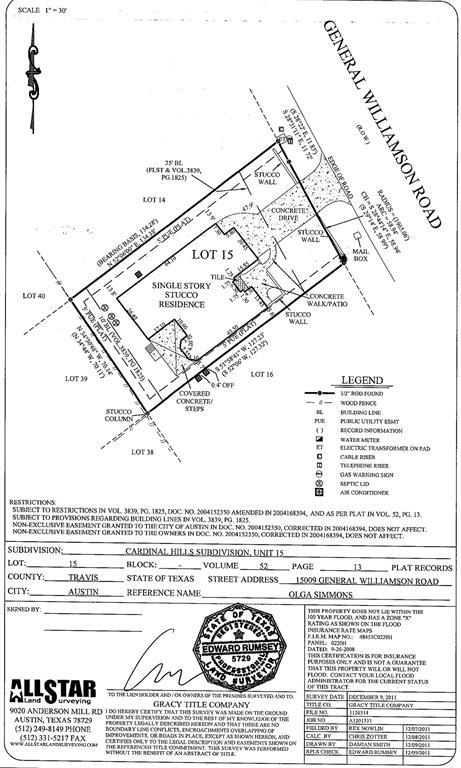 15009 General Williamson Austin TX 78734