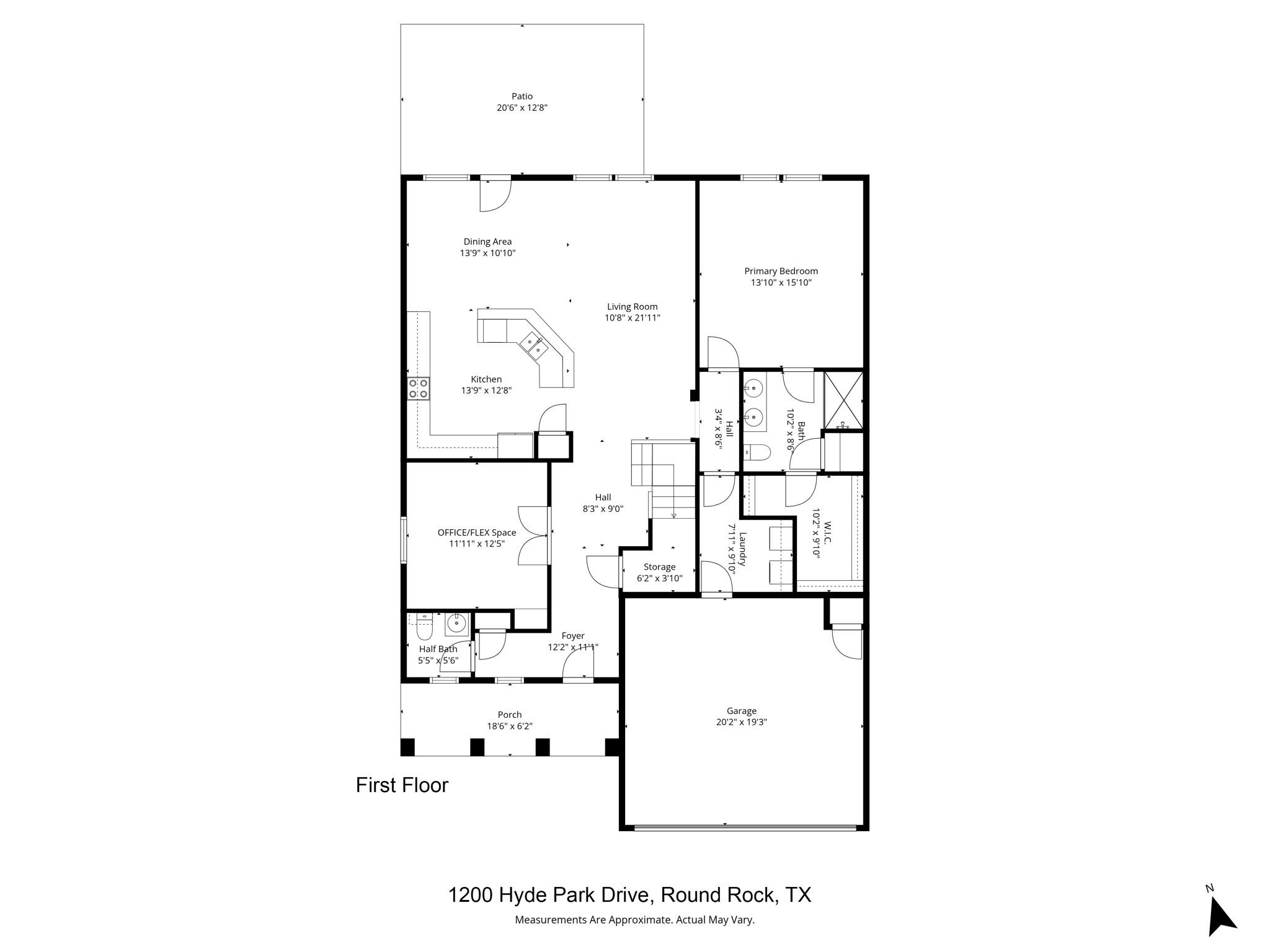 1200 Hyde Park Drive Round Rock TX 78665