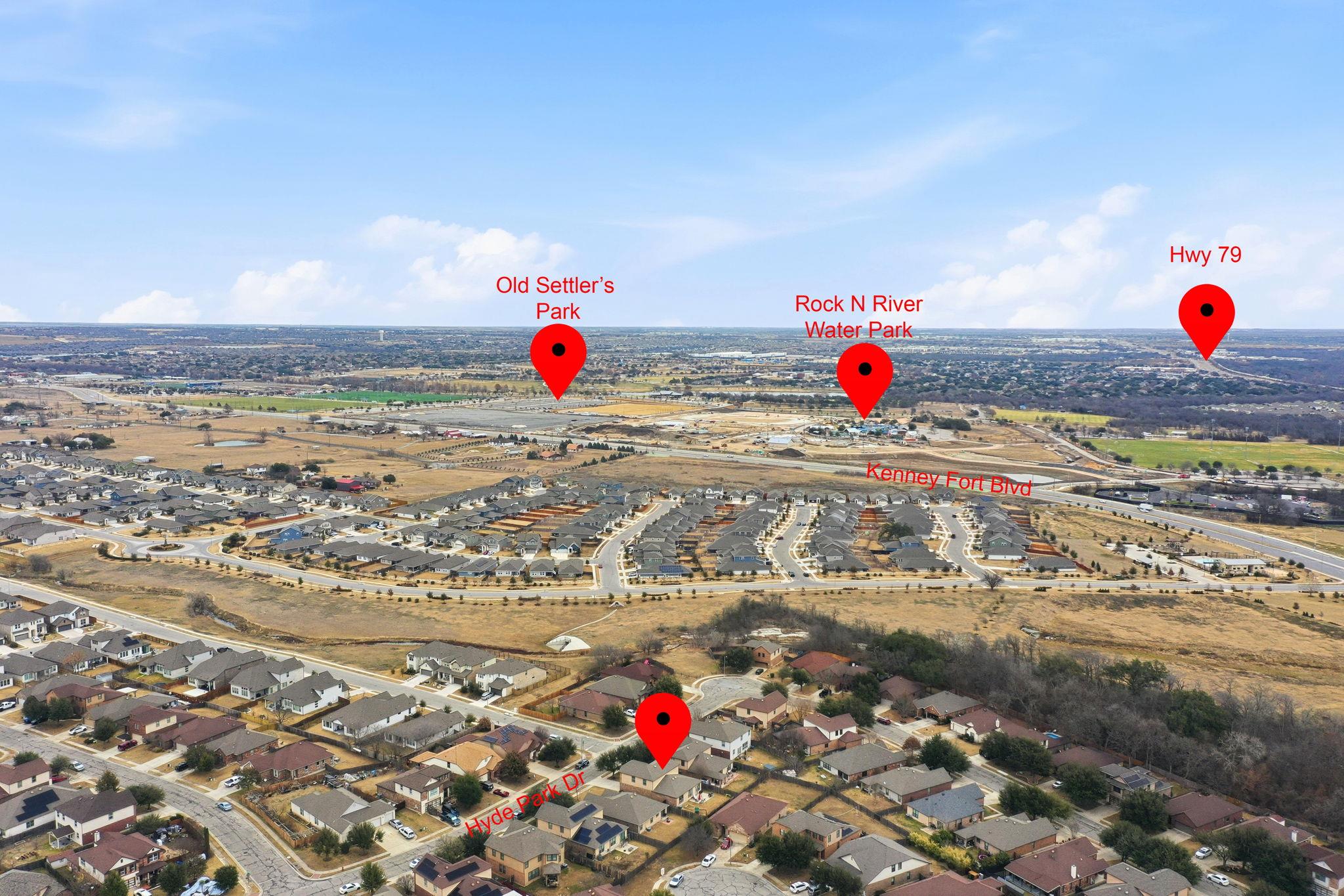 1200 Hyde Park Drive Round Rock TX 78665
