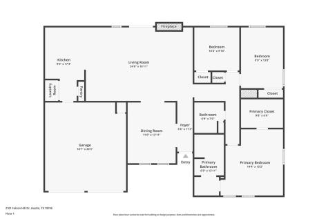 2101 Falcon Hill Drive Austin TX 78745