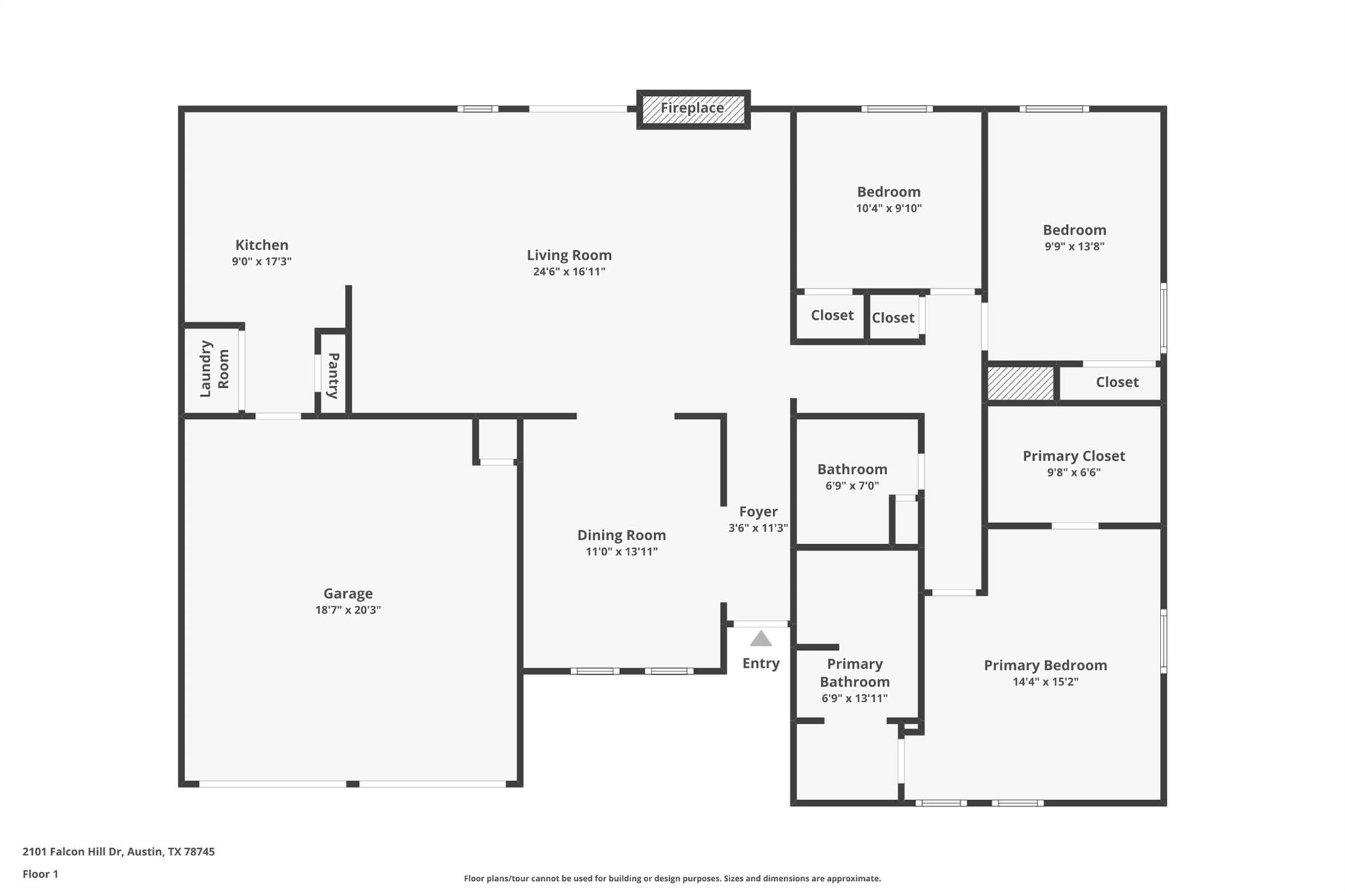 2101 Falcon Hill Drive Austin TX 78745