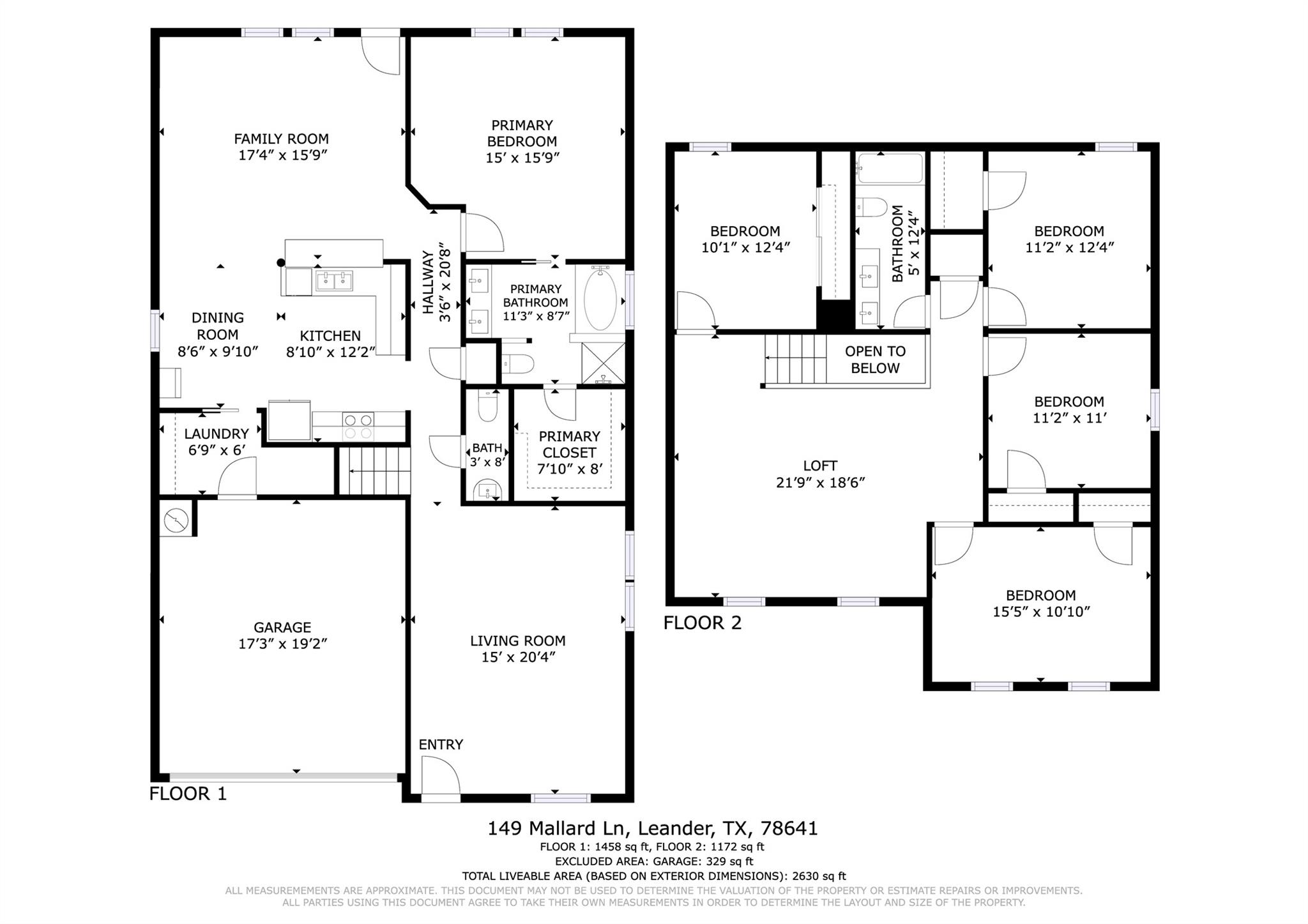 149 Mallard Lane Leander TX 78641