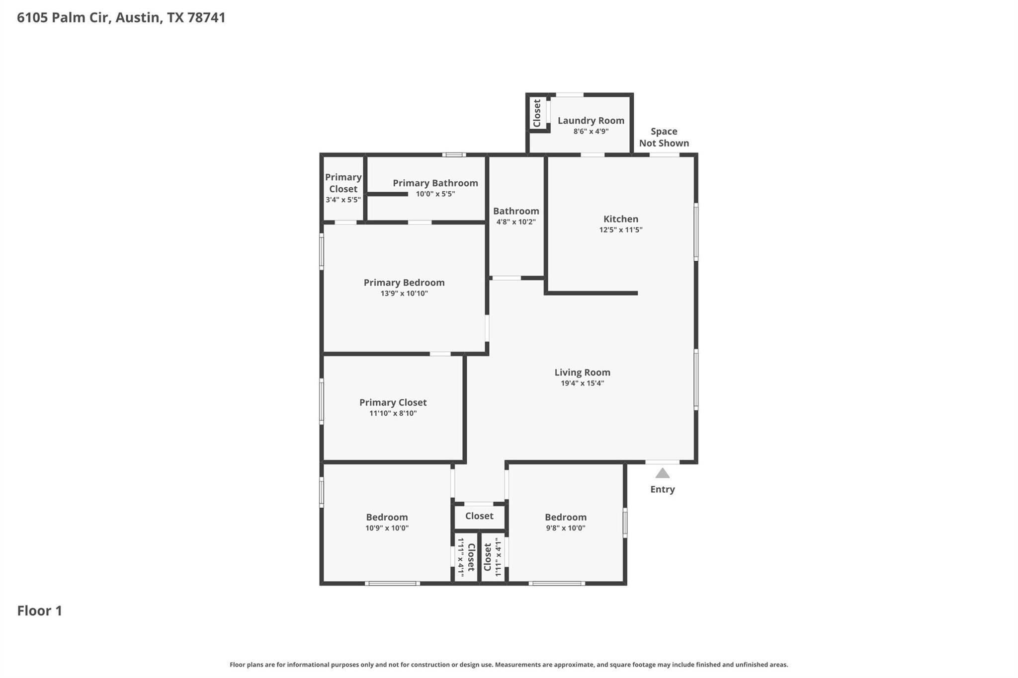 6105 Palm Circle Austin TX 78741
