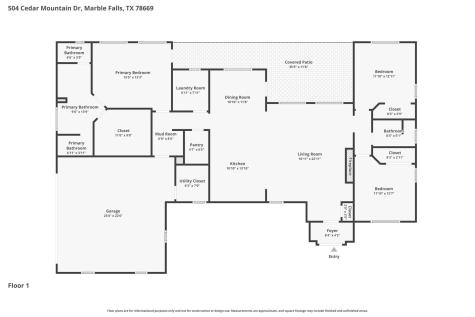 504 Cedar Mountain Drive Marble Falls TX 78654