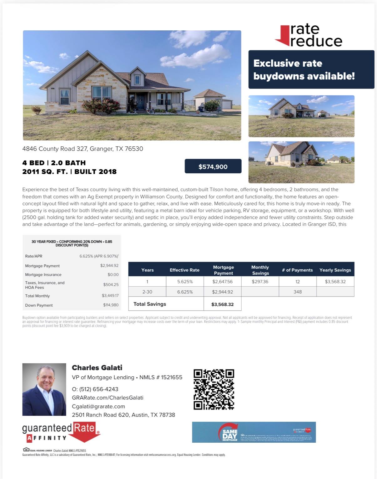 4846 County Road 327 Granger TX 76530