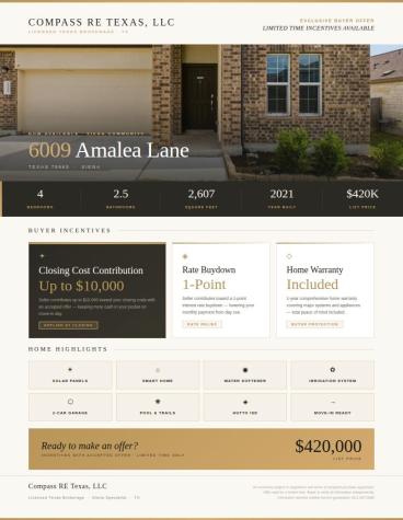 6009 Amalea Lane Round Rock TX 78665