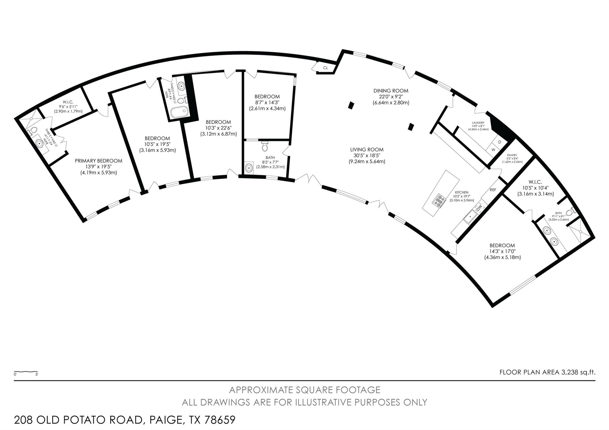 208 Old Potato Road Paige TX 78659