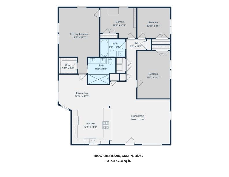 706 W Crestland Drive Austin TX 78752