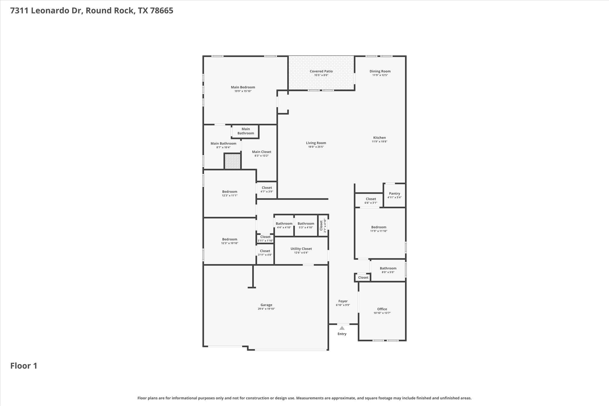 7311 Leonardo Drive Round Rock TX 78665