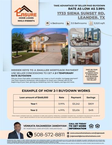 1733 Siena Sunset Road Leander TX 78641