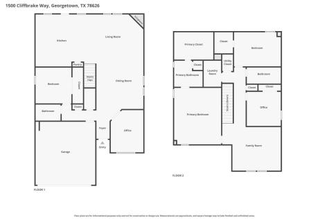 1500 Cliffbrake Way Georgetown TX 78626