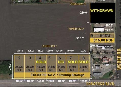 0 Saratoga Boulevard & Weber Corpus Christi TX 78415