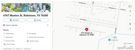 4767 Masters Street Robstown TX 78380